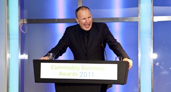 Simon Evans, Commodity Business Awards 2011