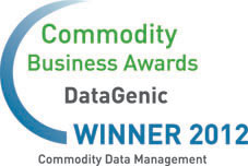 DataGenic, Commodity Business Awards 2012