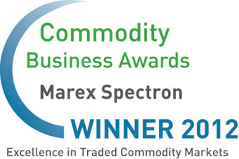 Marex Spectron, Commodity Business Awards 2012