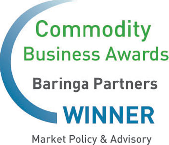 Baringa Partners, Commodity Business Awards 2012